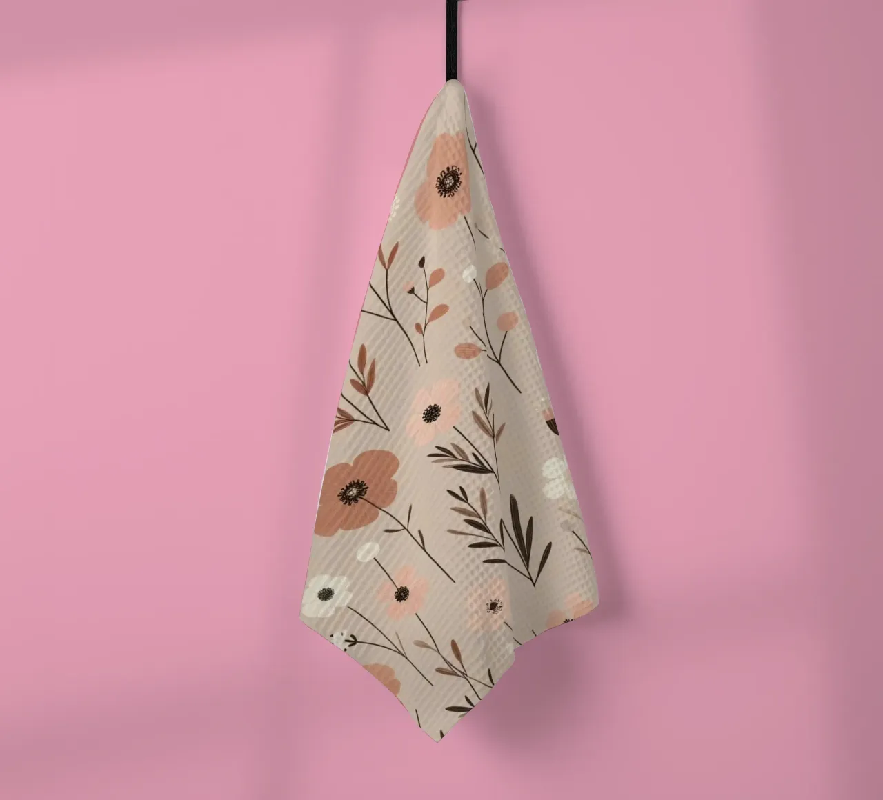Fiori che sussurrano canovaccio da cucina da Botanical Pattern House