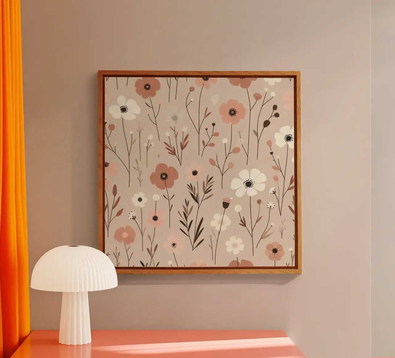 Fiori che sussurrano plexiglass da Botanical Pattern House