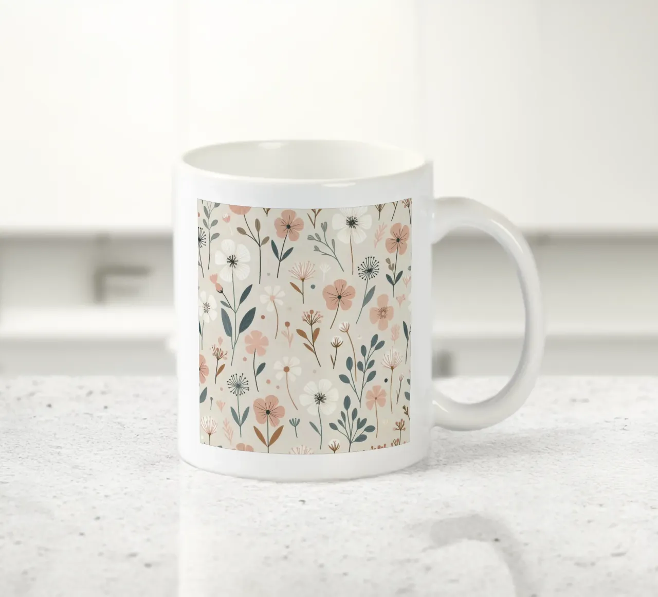 Fiori che sussurrano tazza in ceramica da Botanical Pattern House