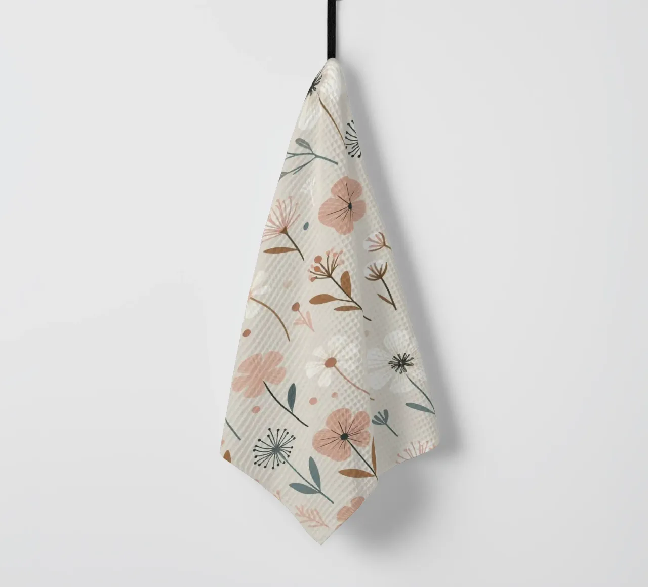 Fiori che sussurrano canovaccio da cucina da Botanical Pattern House