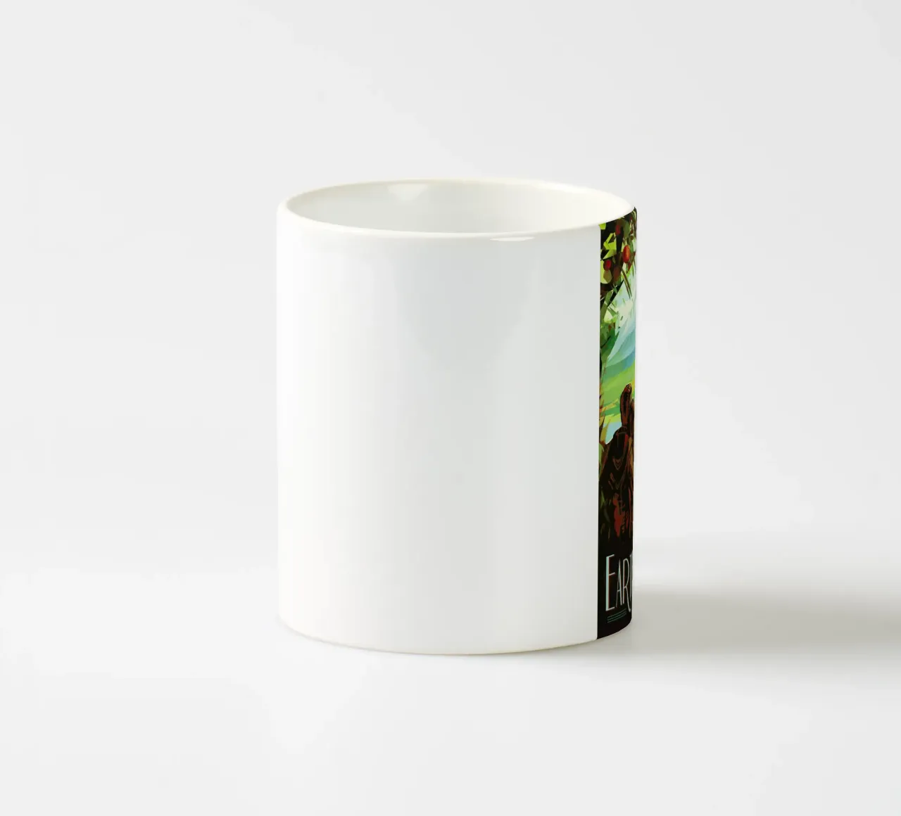 Earth tazza in ceramica da Studio One
