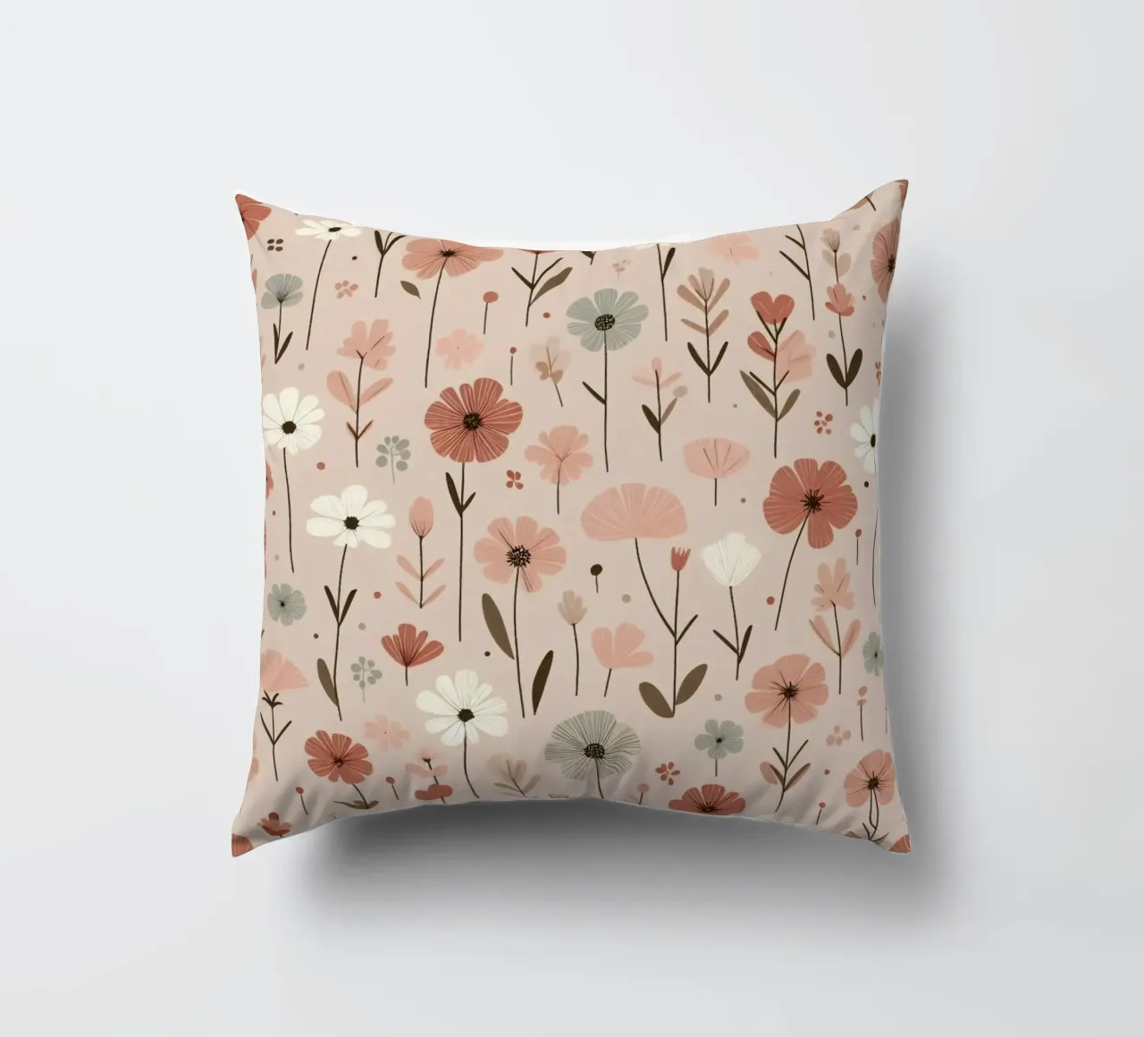 Fiori che sussurrano cuscino da Botanical Pattern House