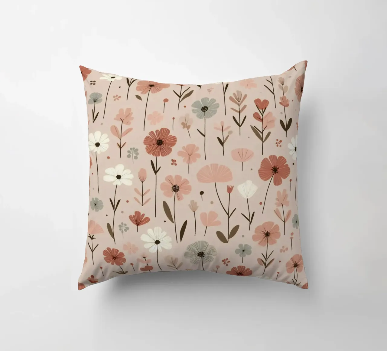 Fiori che sussurrano cuscino da Botanical Pattern House