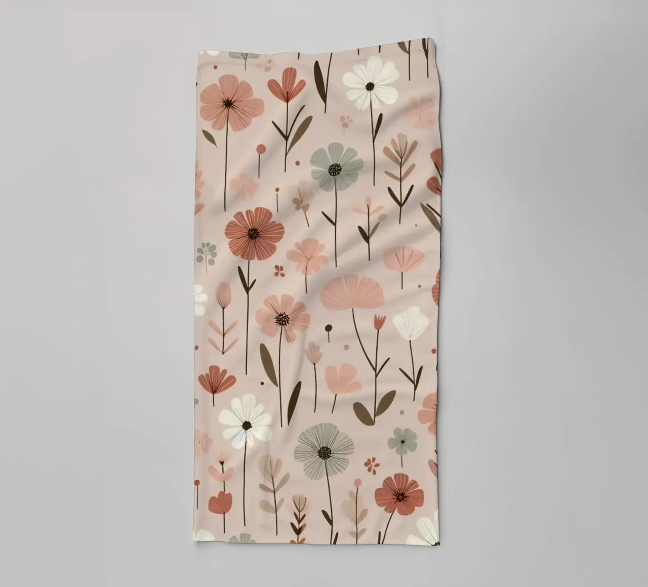 Fiori che sussurrano asciugamano da bagno da Botanical Pattern House
