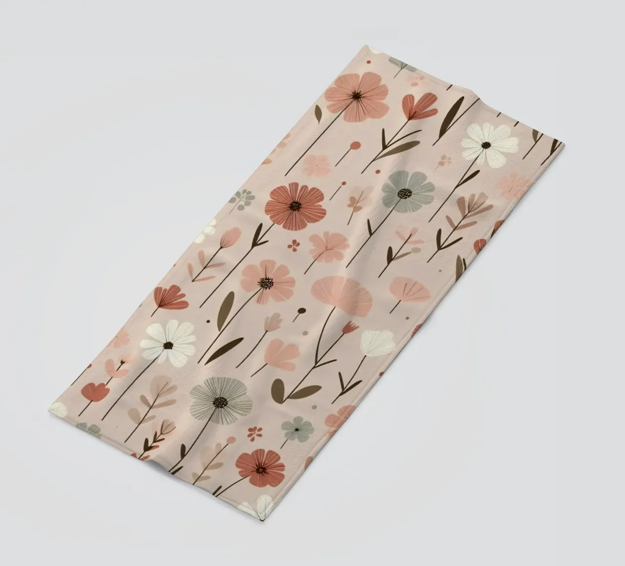 Fiori che sussurrano telo mare da Botanical Pattern House