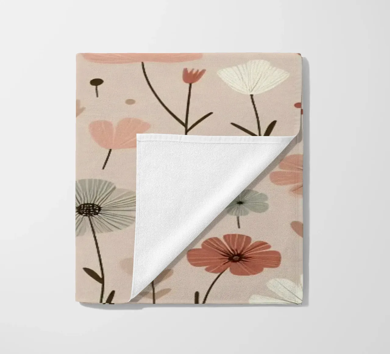 Fiori che sussurrano telo mare da Botanical Pattern House