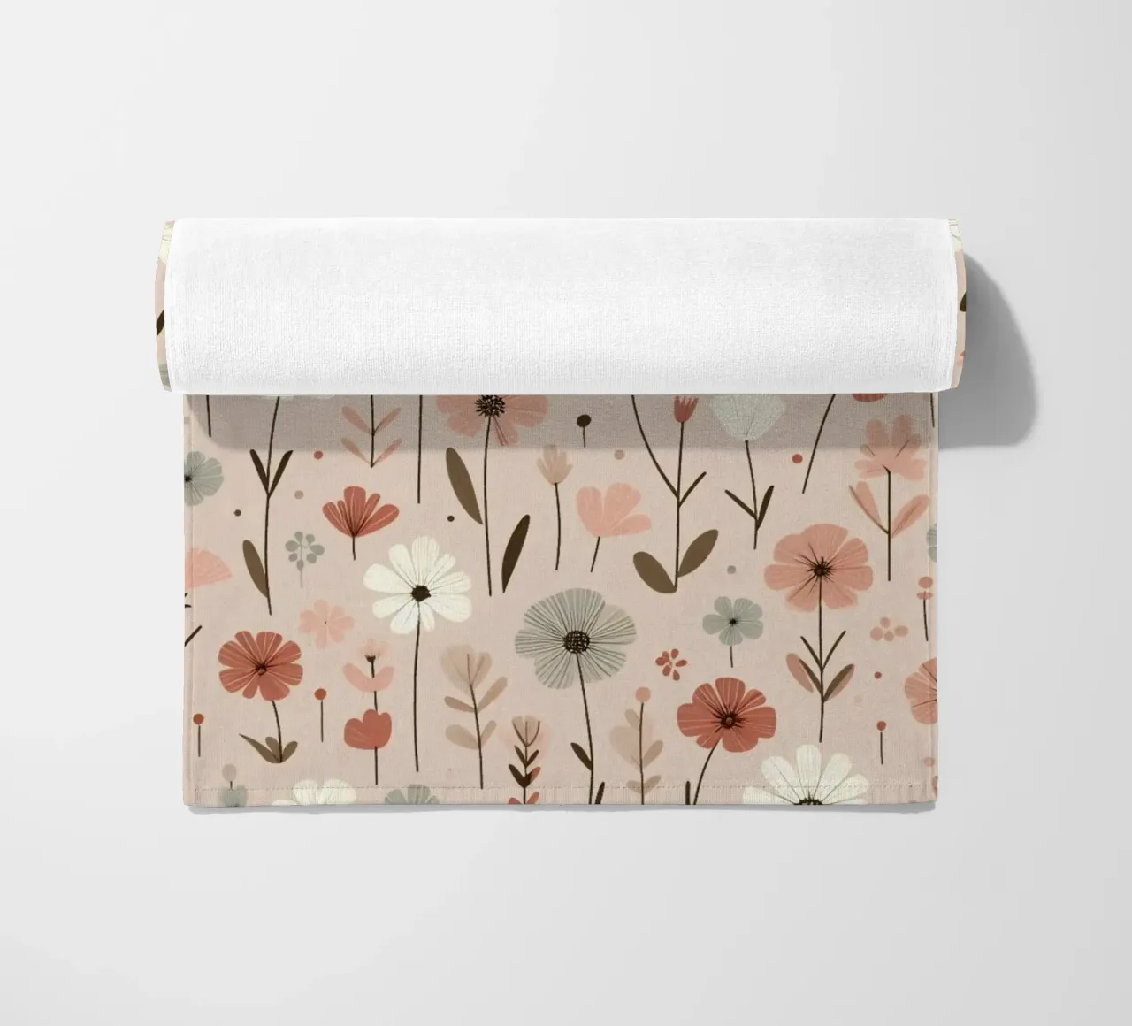 Fiori che sussurrano telo mare da Botanical Pattern House