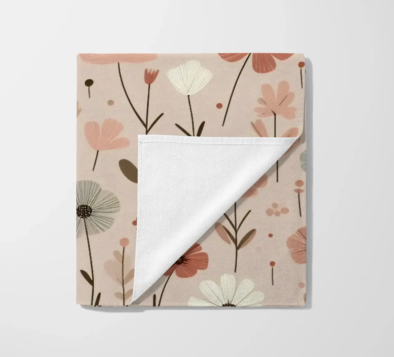 Fiori che sussurrano telo mare da Botanical Pattern House