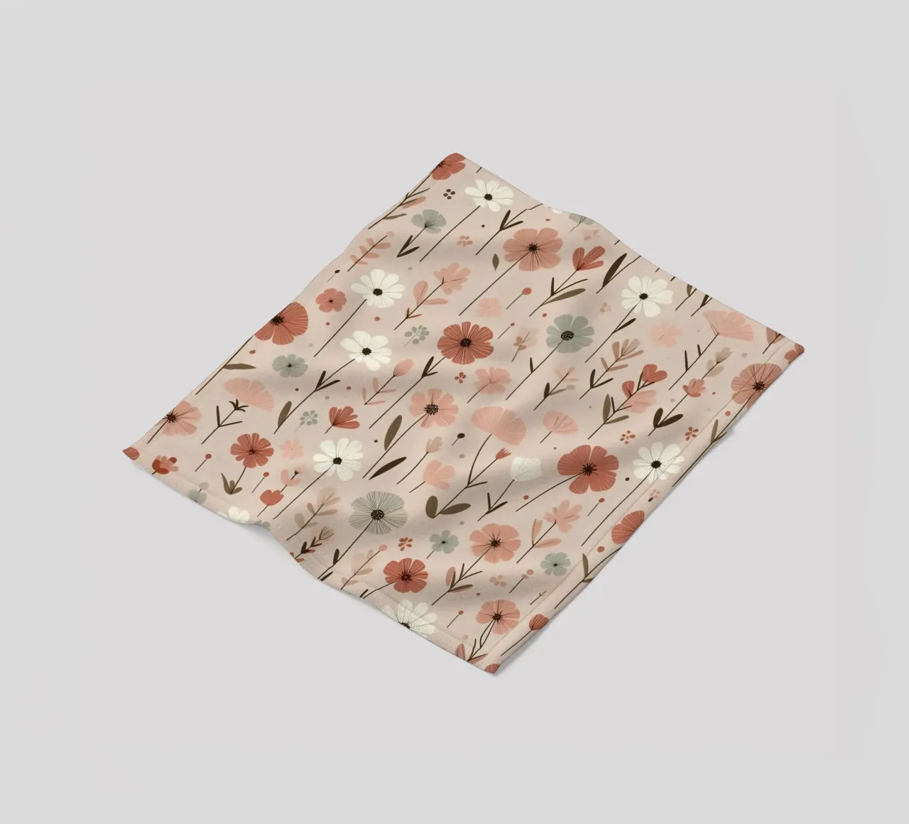Fiori che sussurrano coperta in pile da Botanical Pattern House