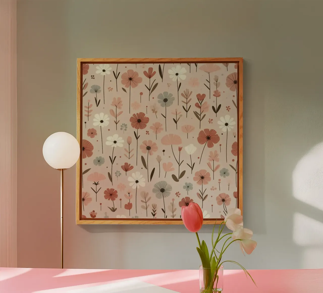 Fiori che sussurrano plexiglass da Botanical Pattern House