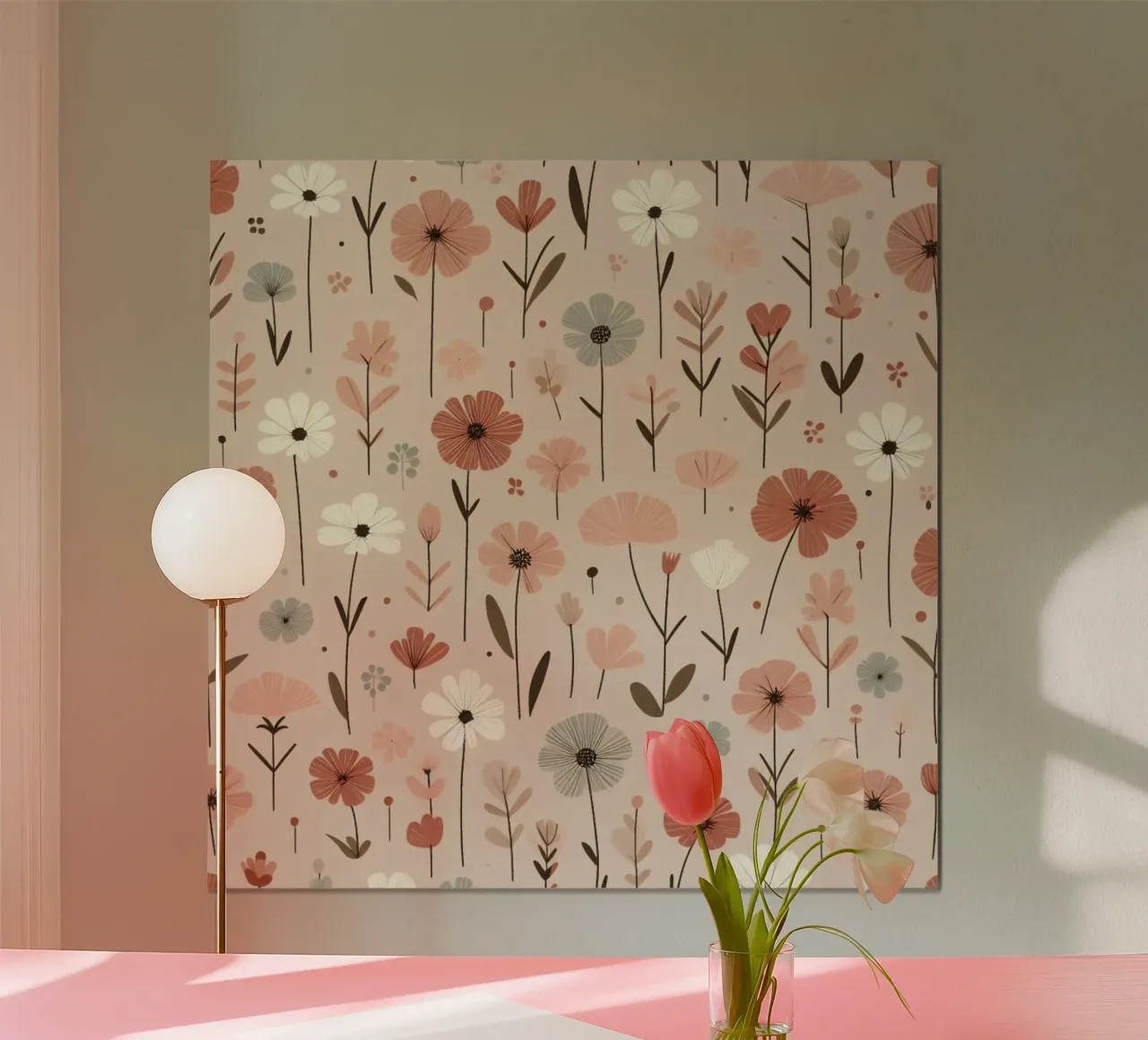 Whispering Blooms poster de Botanical Pattern House