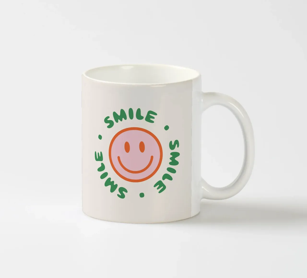Your red smile tazza in ceramica da we line studio - art