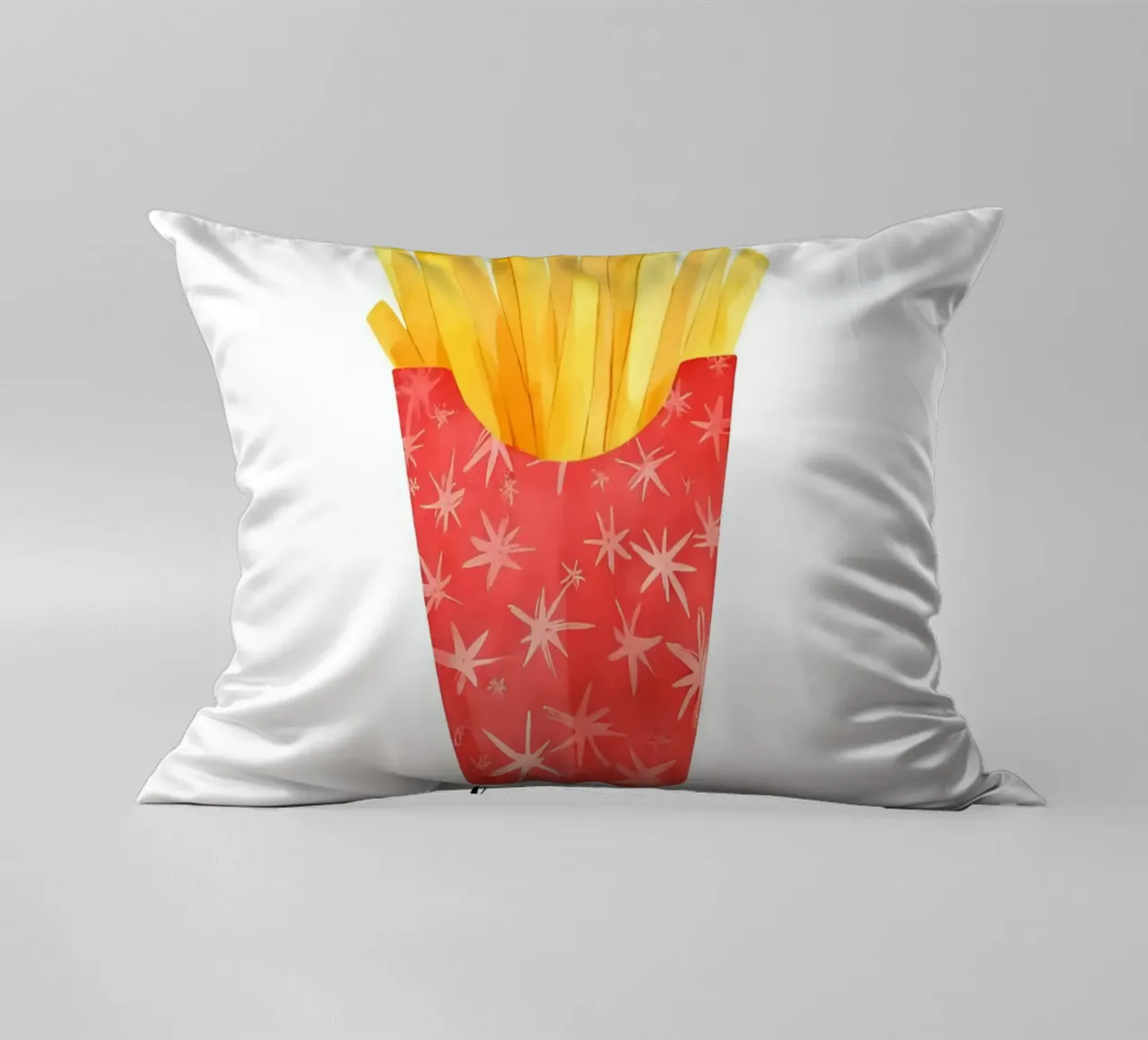 Fries first, drama later cuscino da designsbysophia