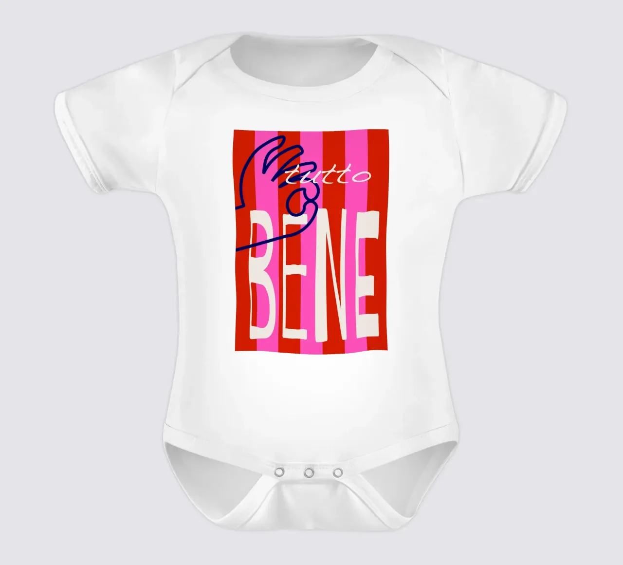 tutto bene. body neonato maniche corte da FRICKE DESIGN
