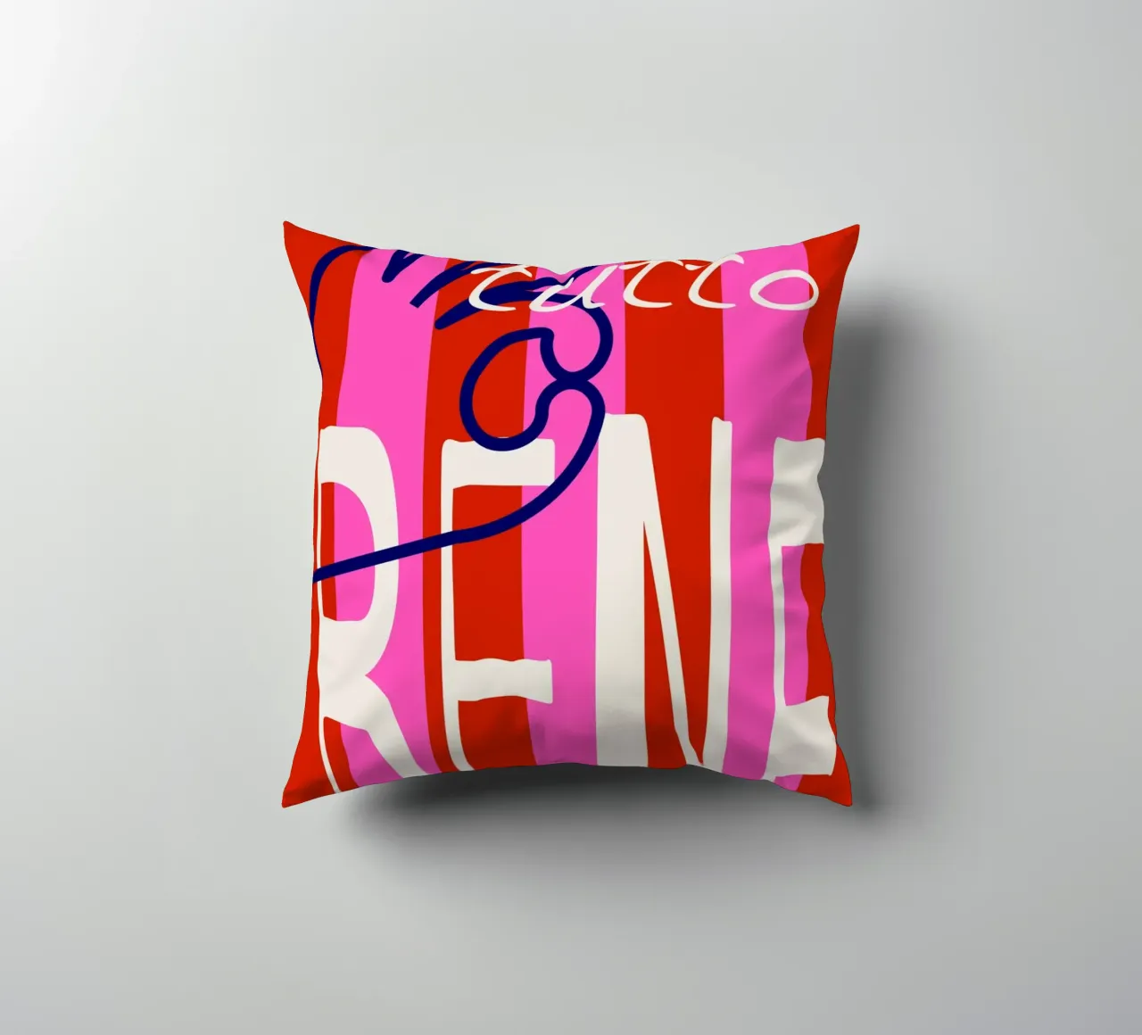 tutto bene. cuscino da FRICKE DESIGN