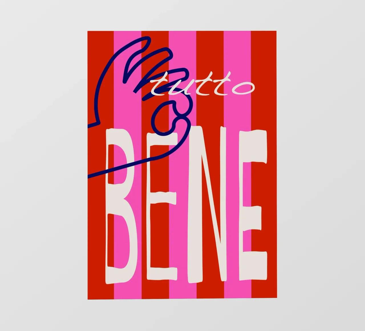 tutto bene. telo in pvc da FRICKE DESIGN