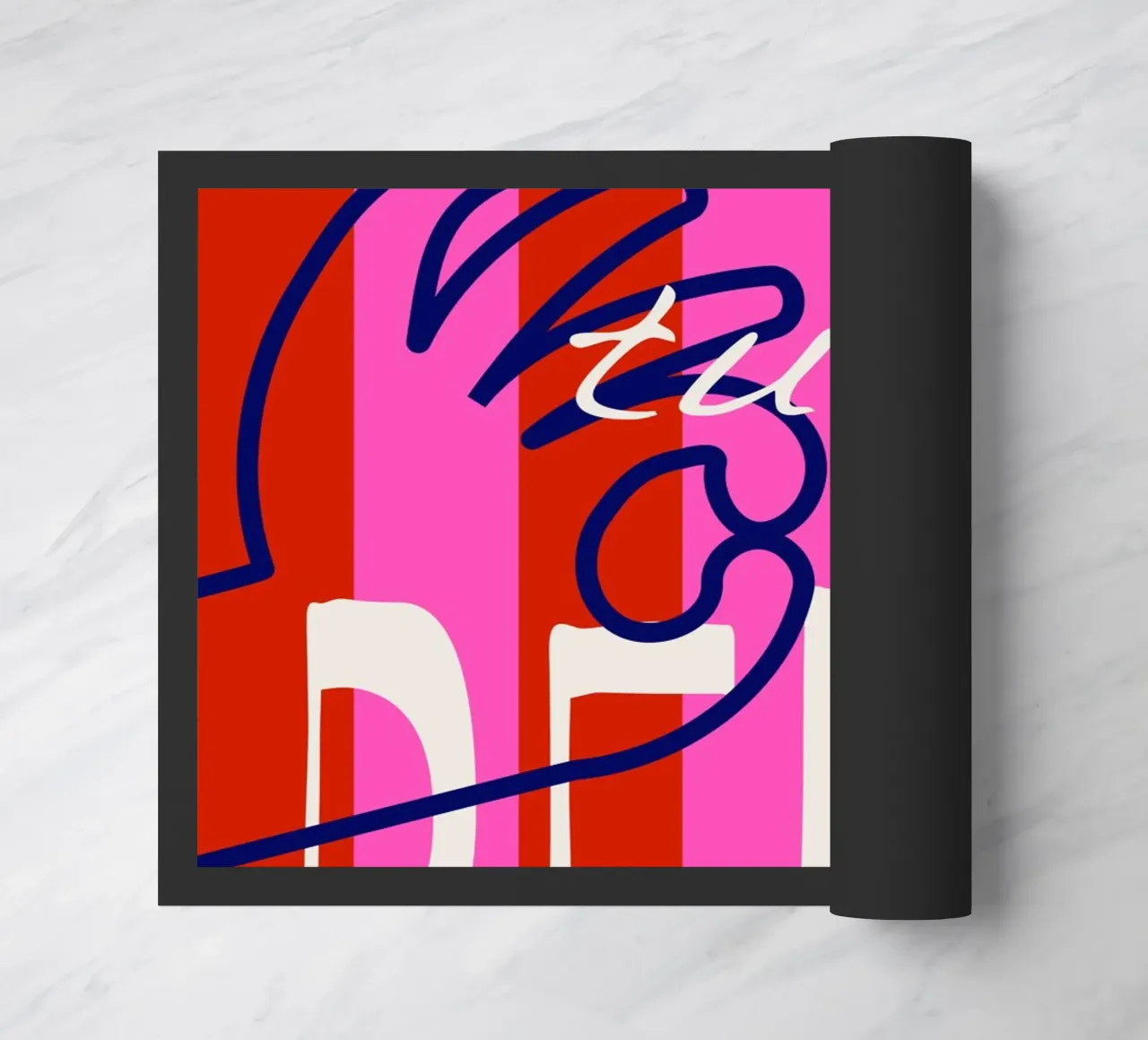 tutto bene. zerbino da FRICKE DESIGN