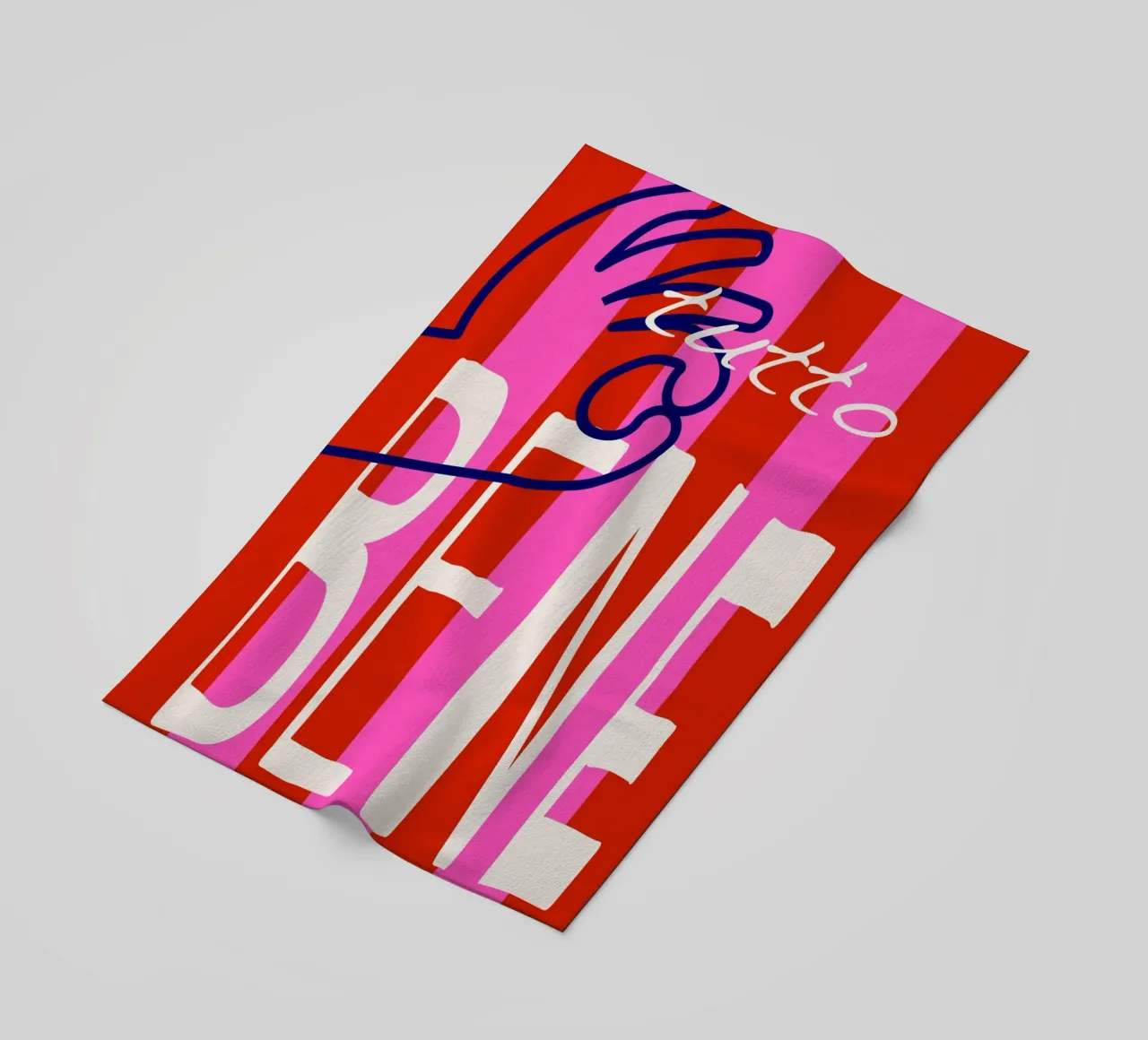 tutto bene. telo mare da FRICKE DESIGN