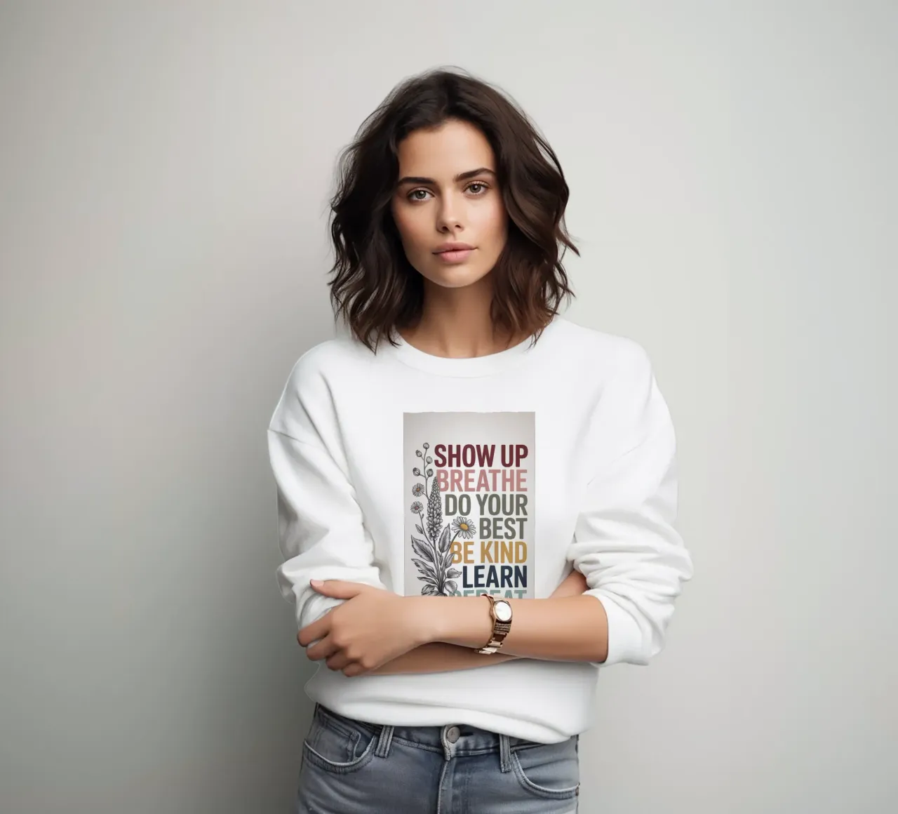 SHOW UP Sweatshirt von 20 Farben
