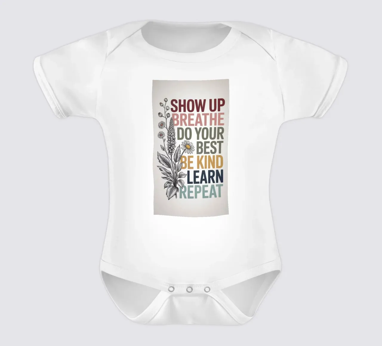 SHOW UP body neonato maniche corte da 20 Farben