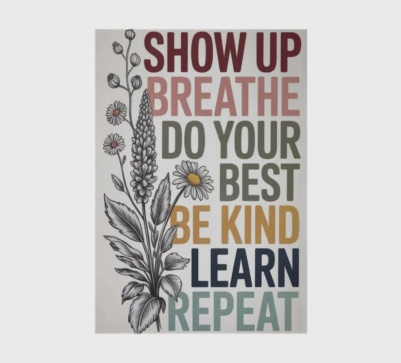 SHOW UP notebook by 20 Farben