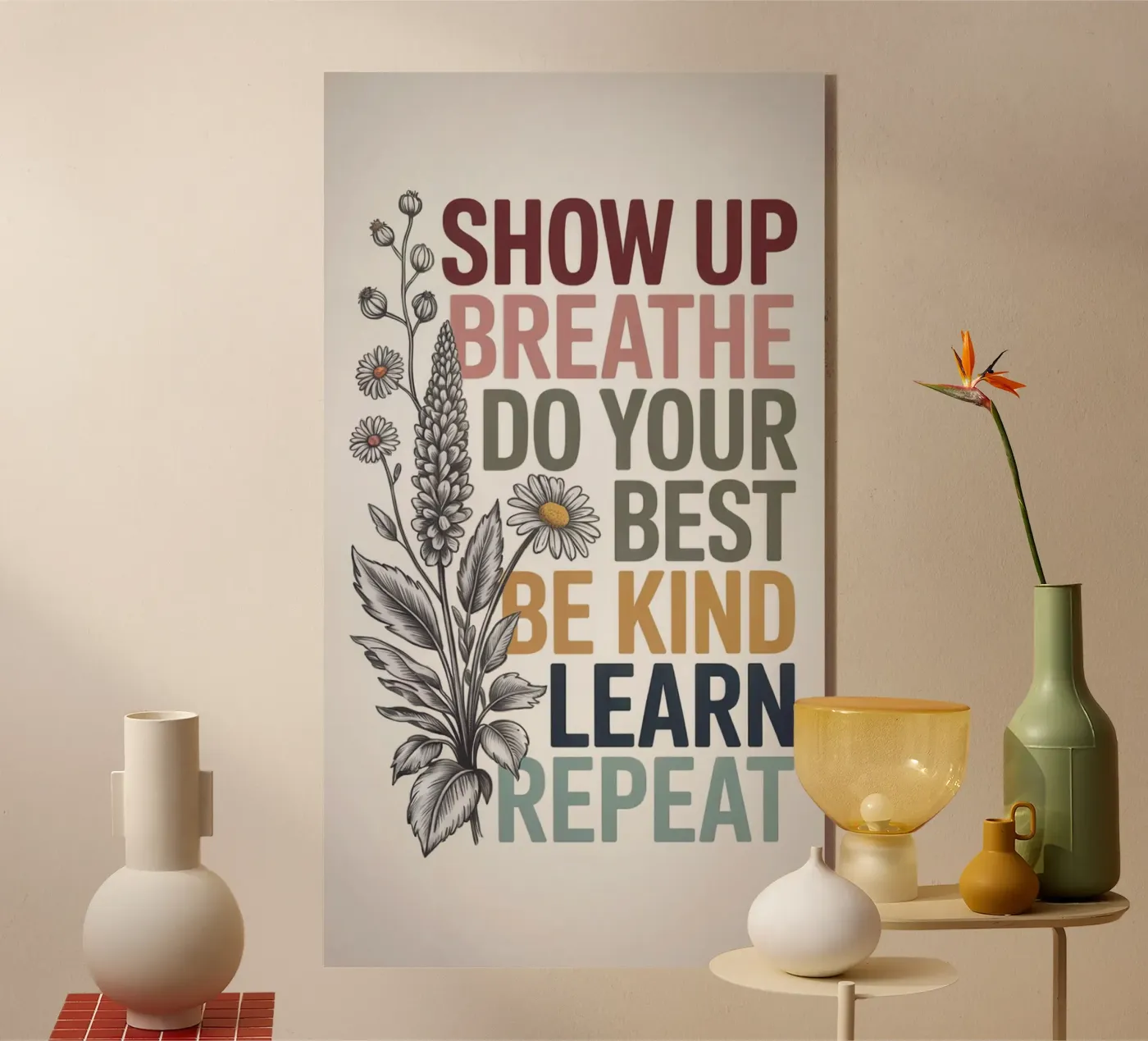 SHOW UP acrylic glass by 20 Farben
