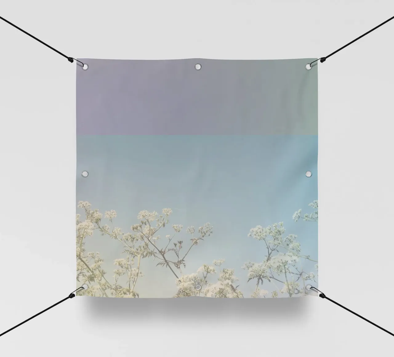 Fiori astratti telo in pvc da Cassia Beck Photography