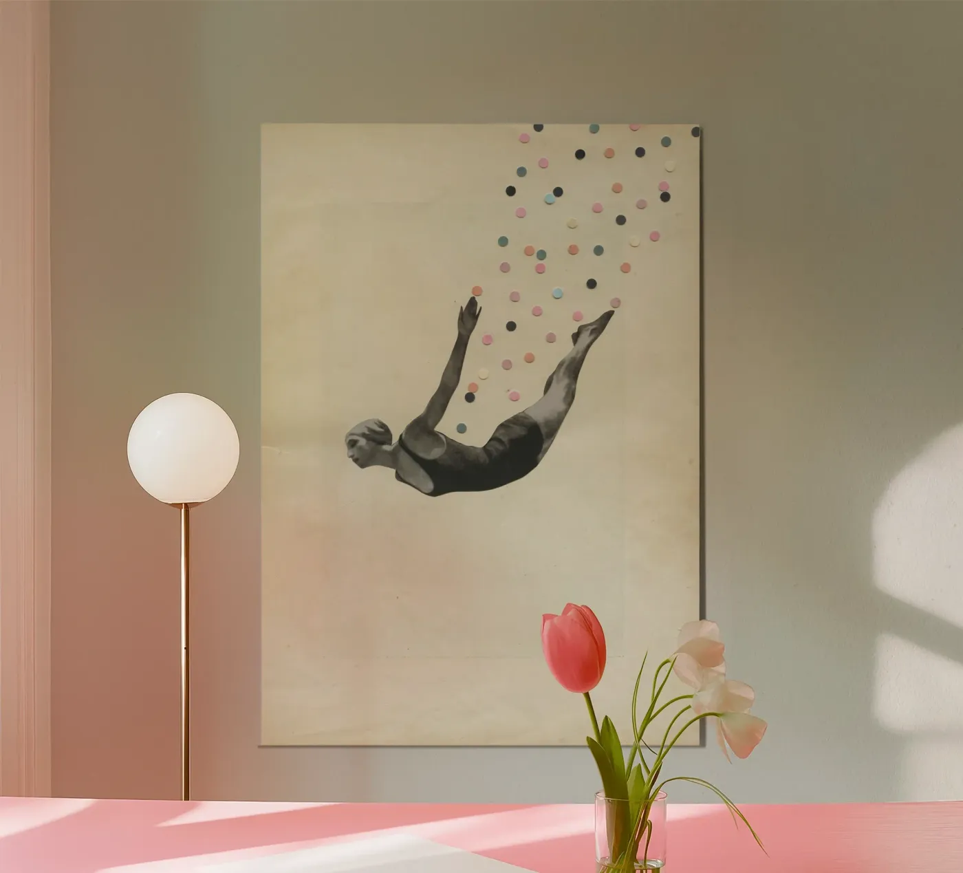 De Ster poster van Cassia Beck Collage