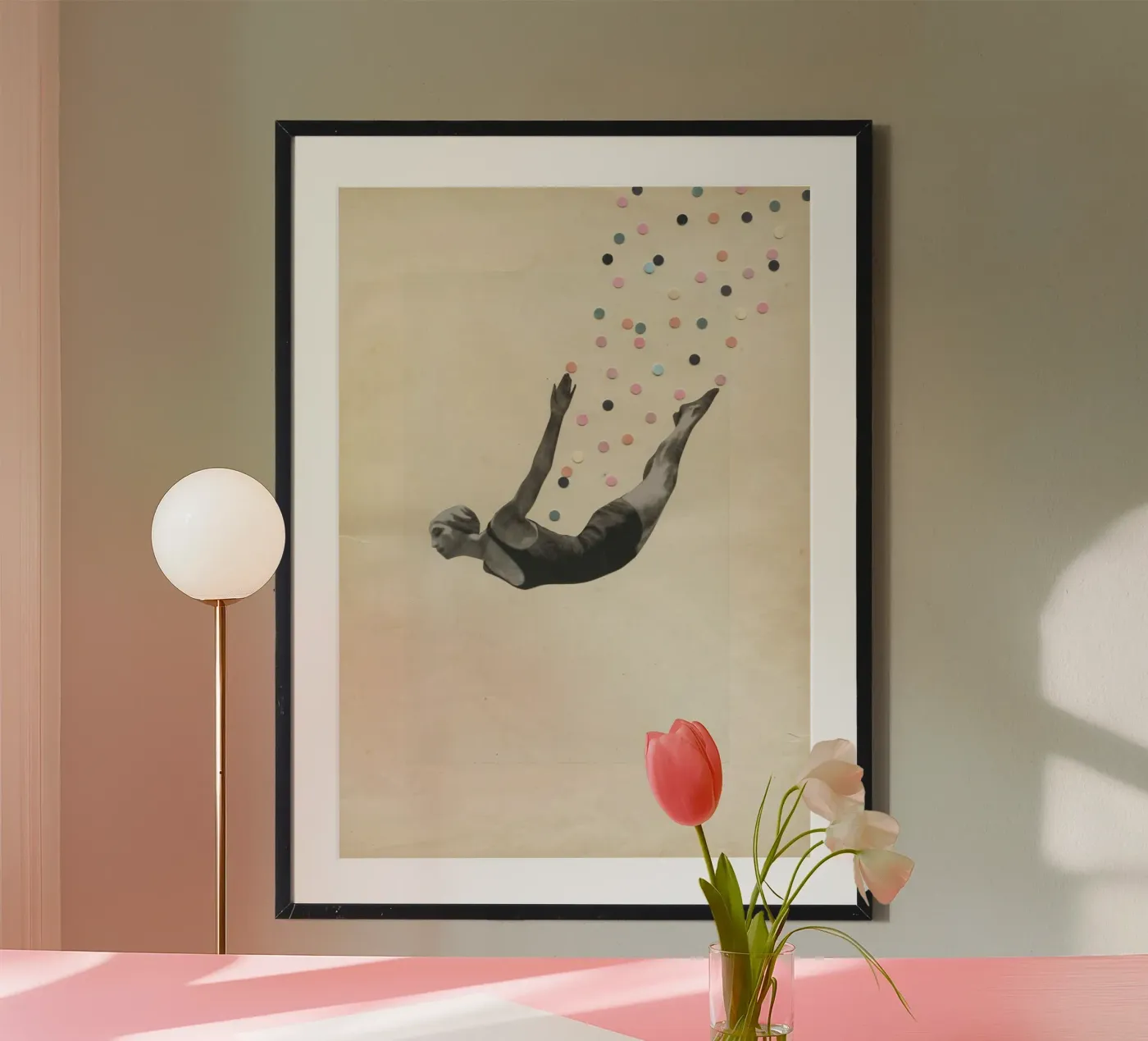 De Ster poster van Cassia Beck Collage