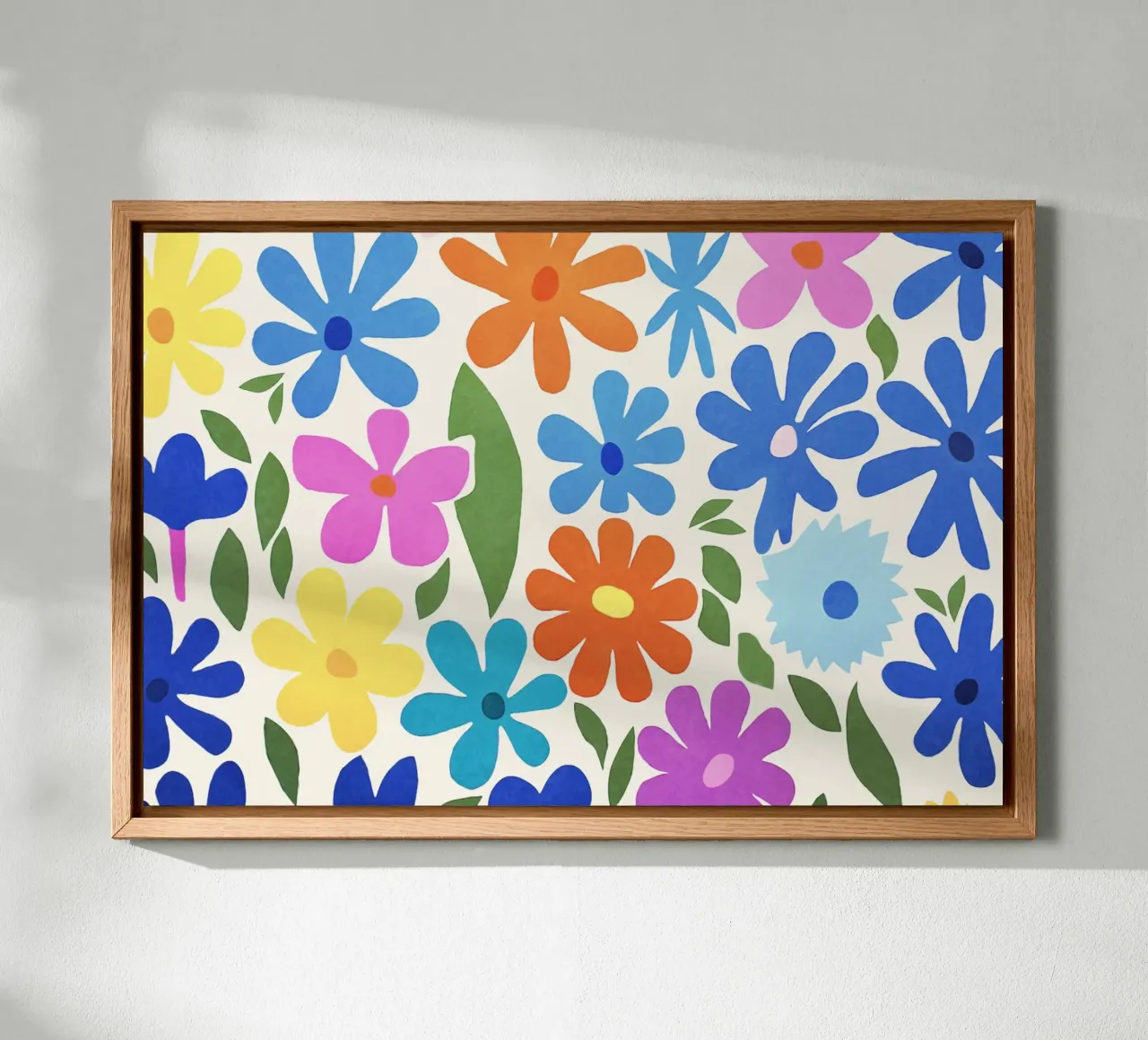 Giardino fiorito colorato Groovy Multicolor Matisse alluminio dibond da Andrea Haase Modern Home
