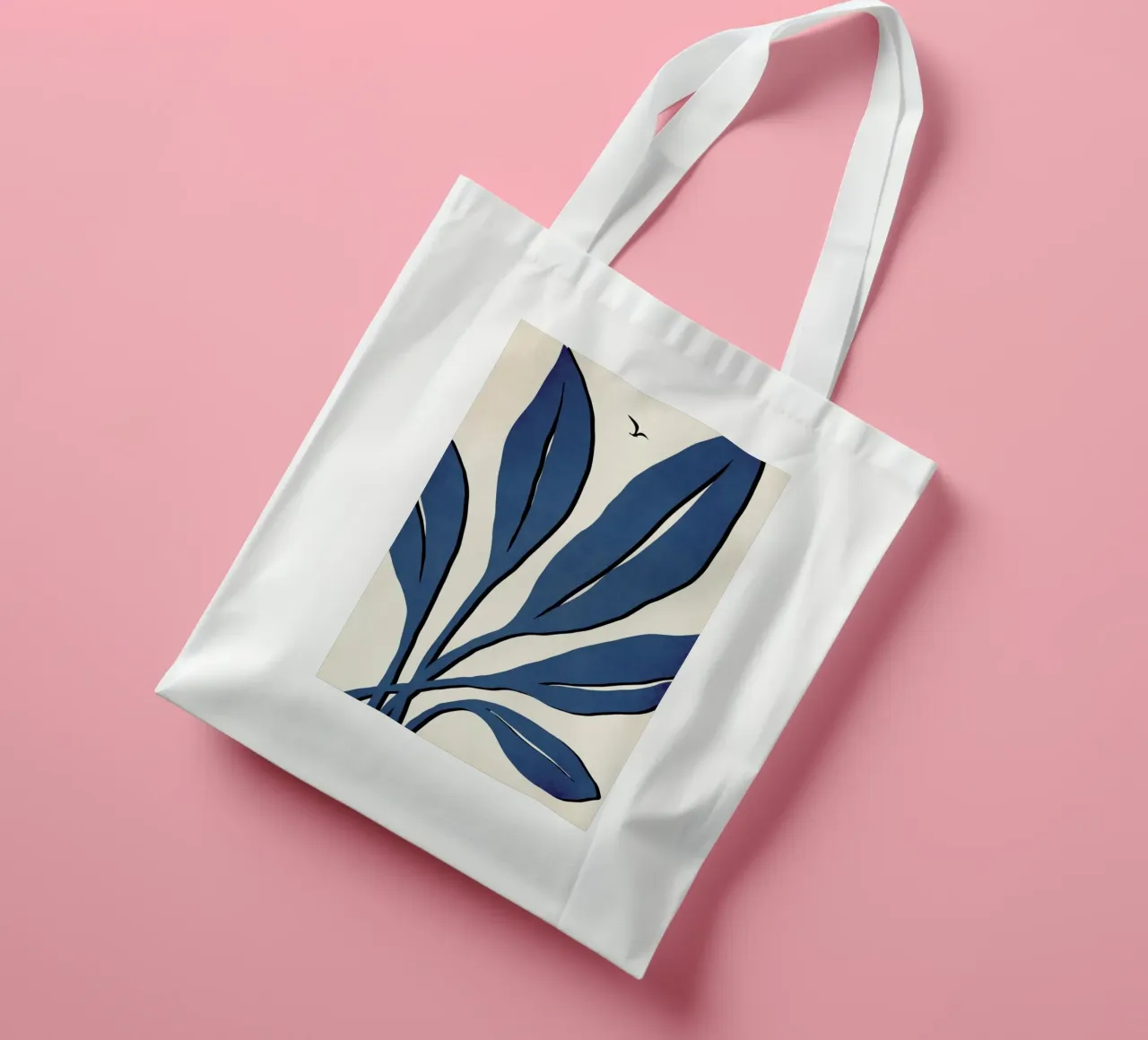 Ophelia Bleu tote bag by Kubistika