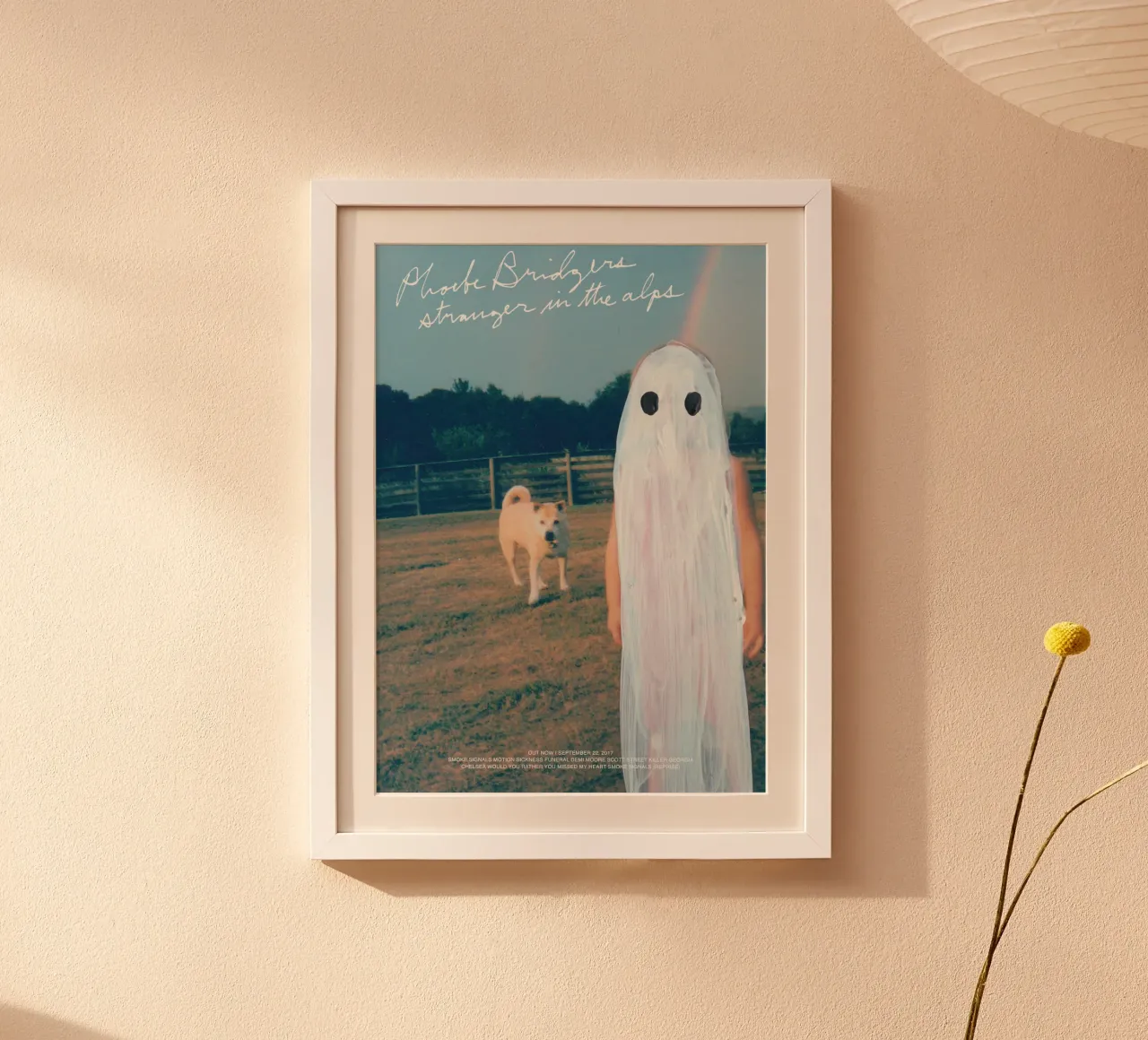 Stranger in the Alps – Phoebe Bridgers poster da Attaboy Dsgn