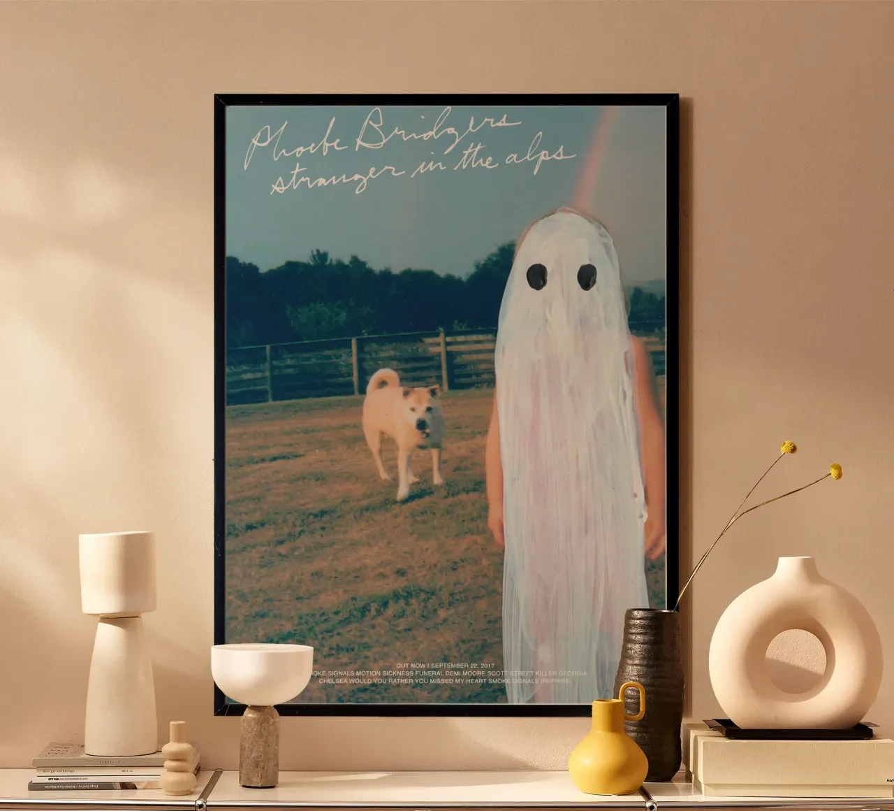 Stranger in the Alps – Phoebe Bridgers poster da Attaboy Dsgn