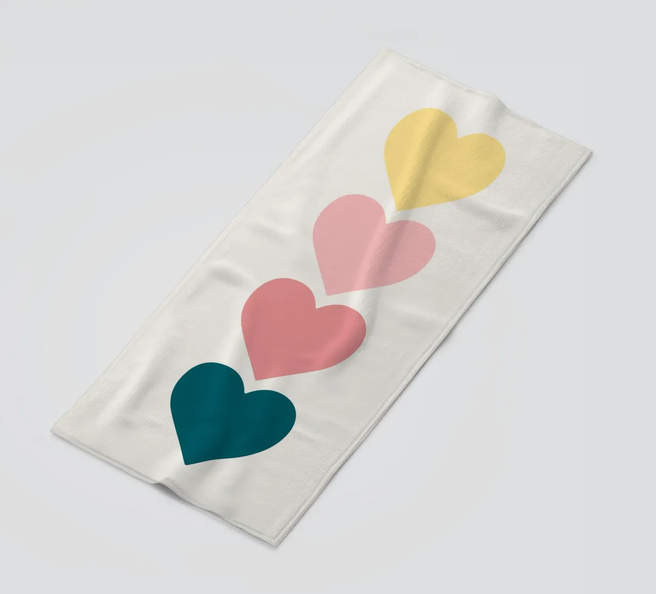 Cuori telo mare da Rose Beck Art