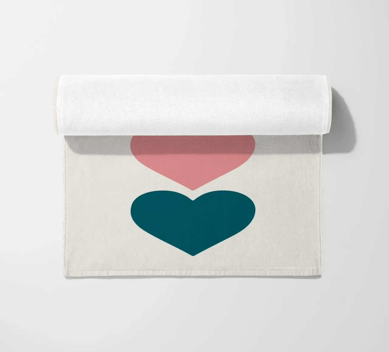 Cuori telo mare da Rose Beck Art