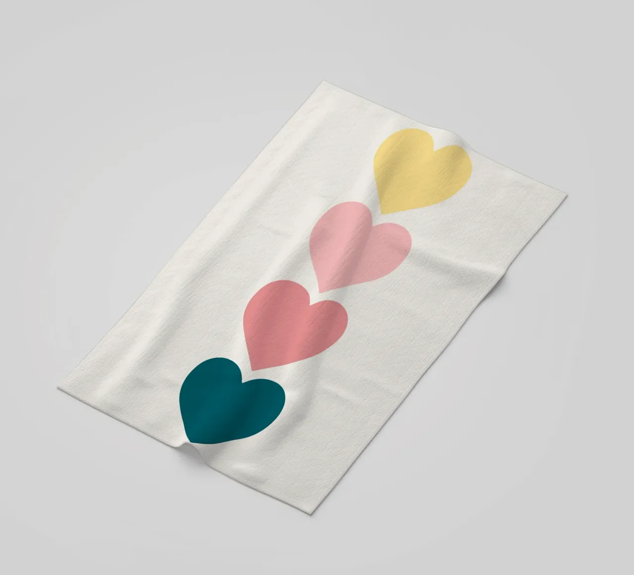 Cuori telo mare da Rose Beck Art