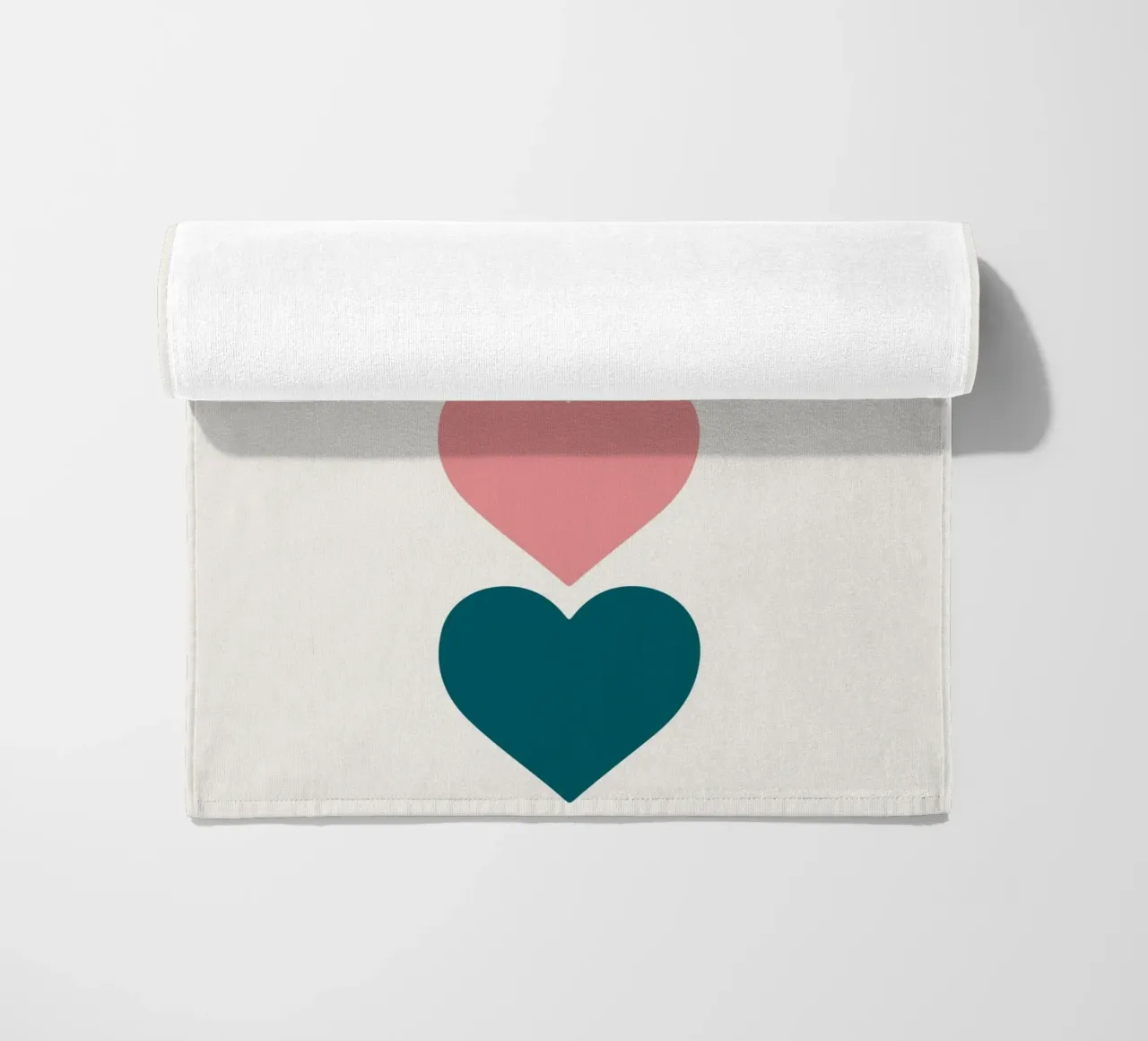 Cuori telo mare da Rose Beck Art