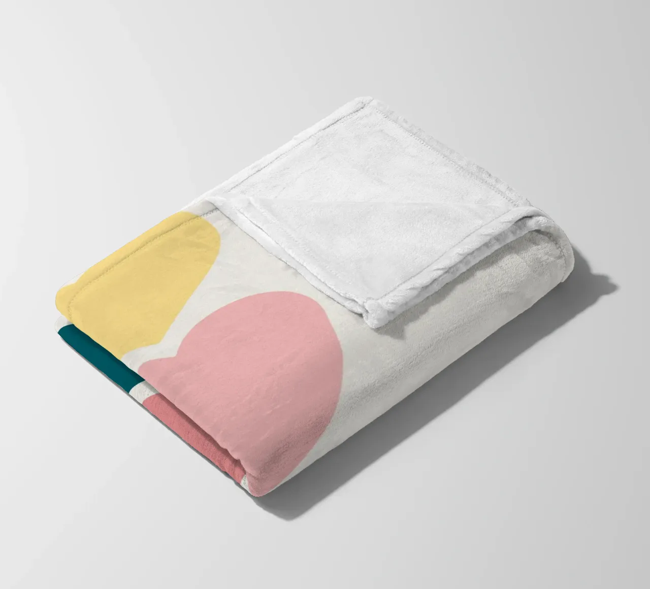 Cuori coperta in pile da Rose Beck Art
