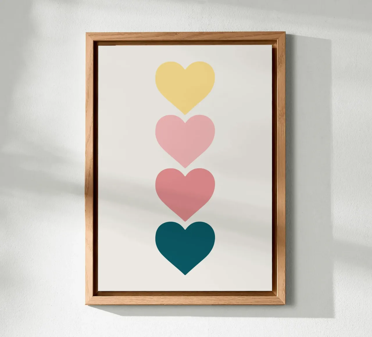 Cuori pannello forex da Rose Beck Art