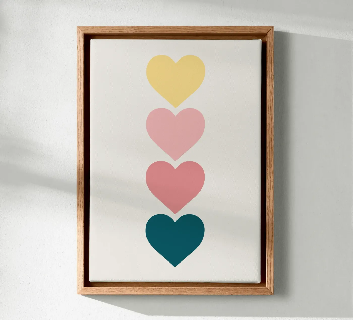 Cuori tela da Rose Beck Art