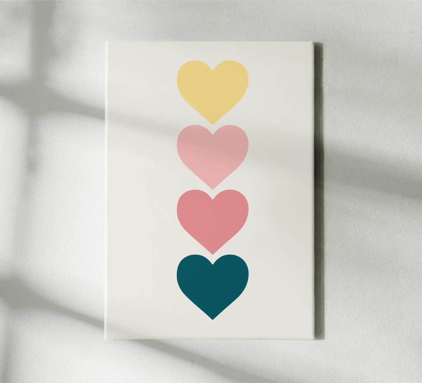 Cuori tela da Rose Beck Art