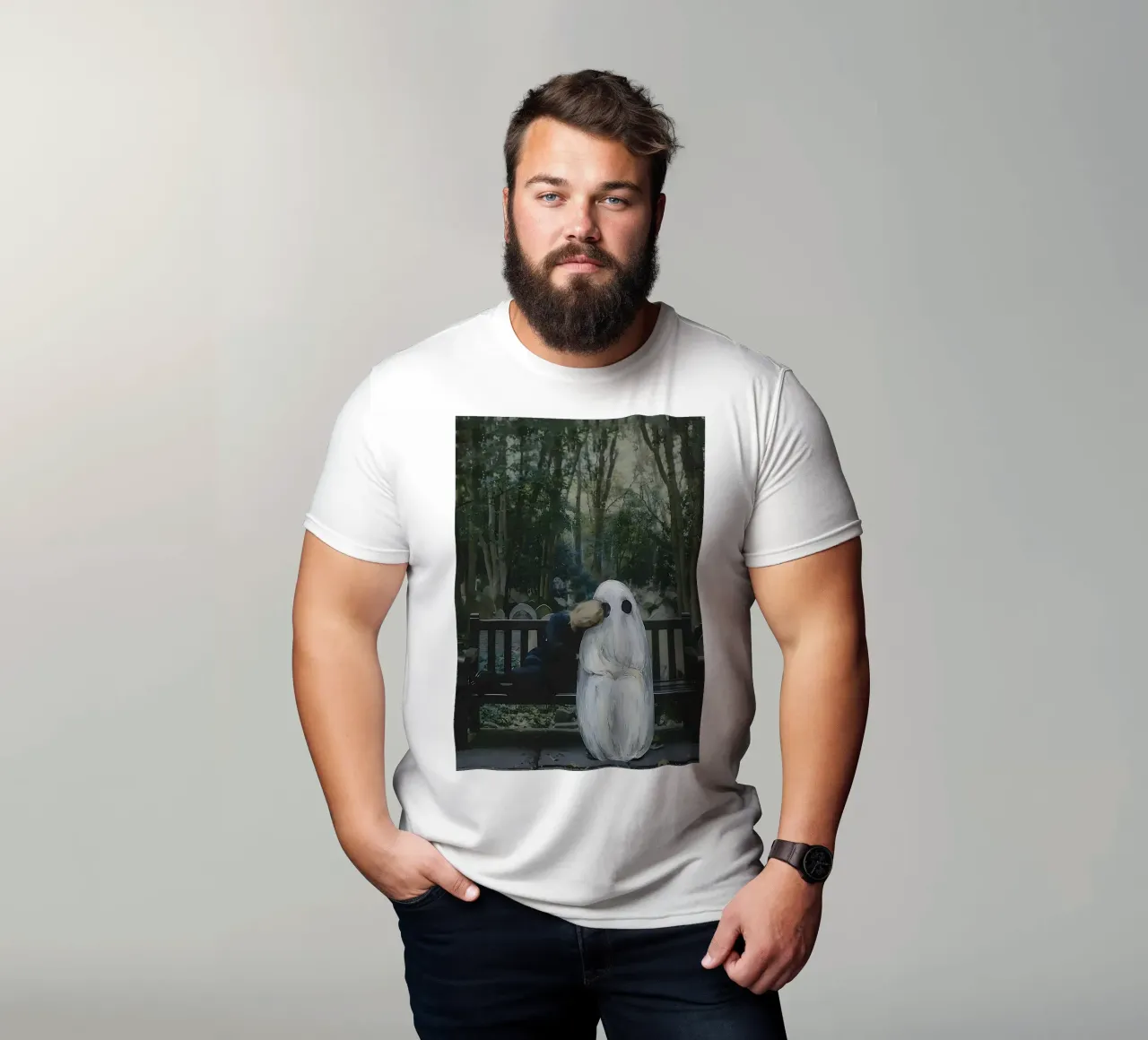 Stranger in the Alps t-shirt da Attaboy Dsgn