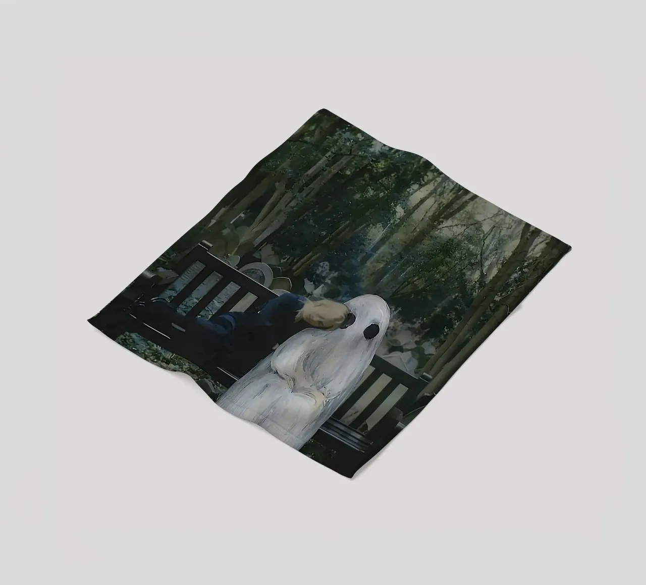 Stranger in the Alps coperta in pile da Attaboy Dsgn