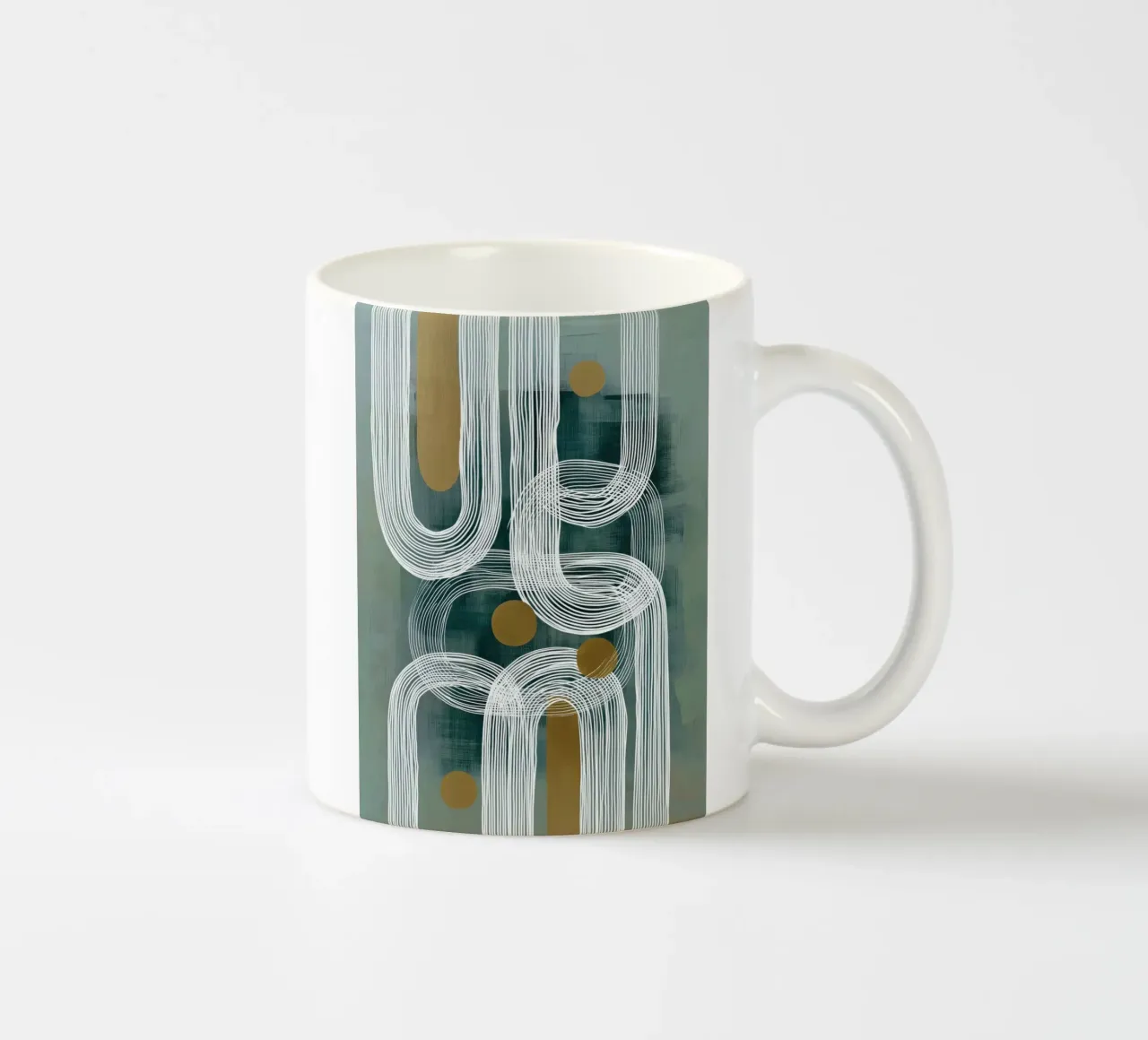 Astratto moderno tazza in ceramica da Imagine