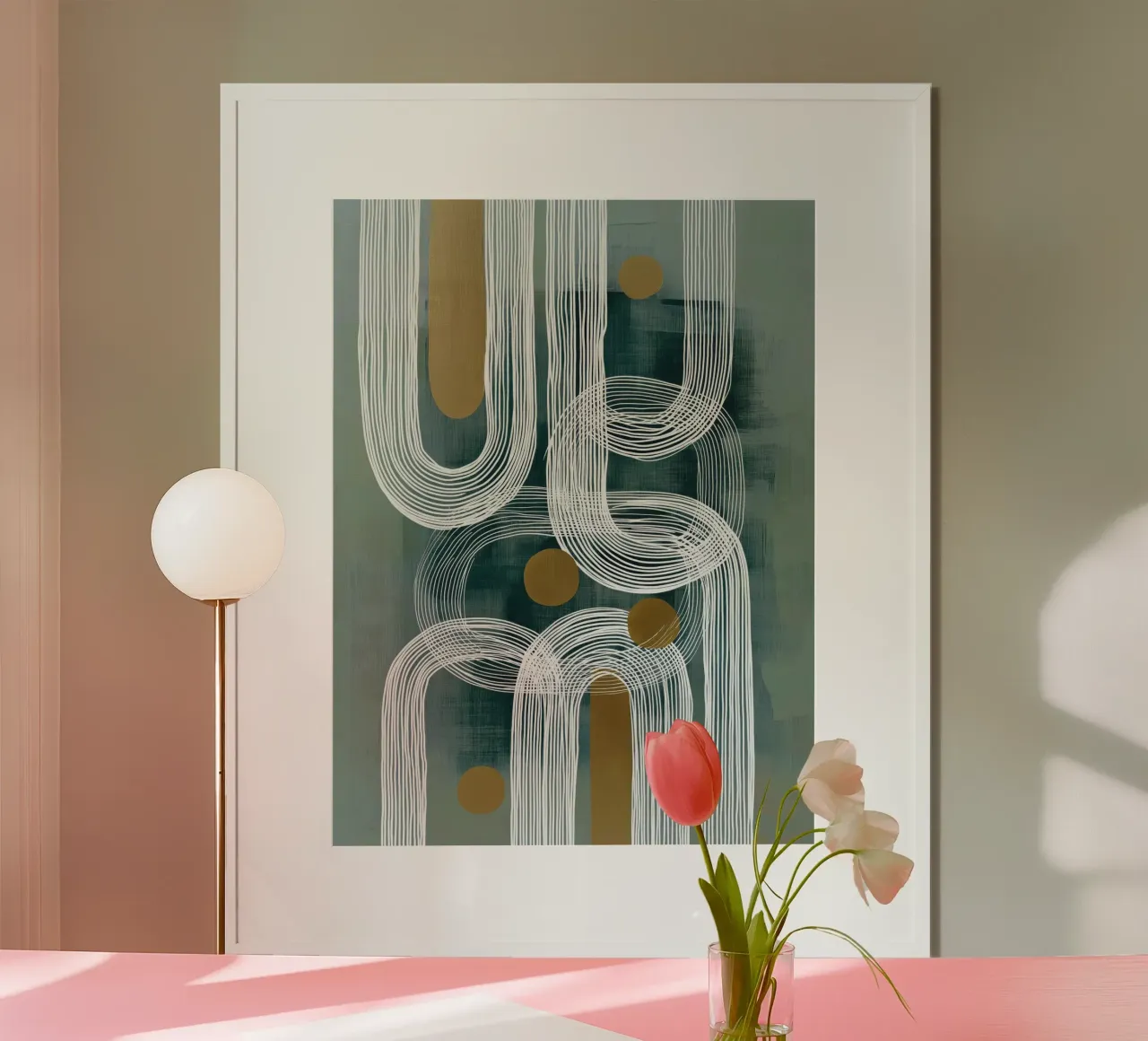 Modern abstract hahnemühle by Imagine