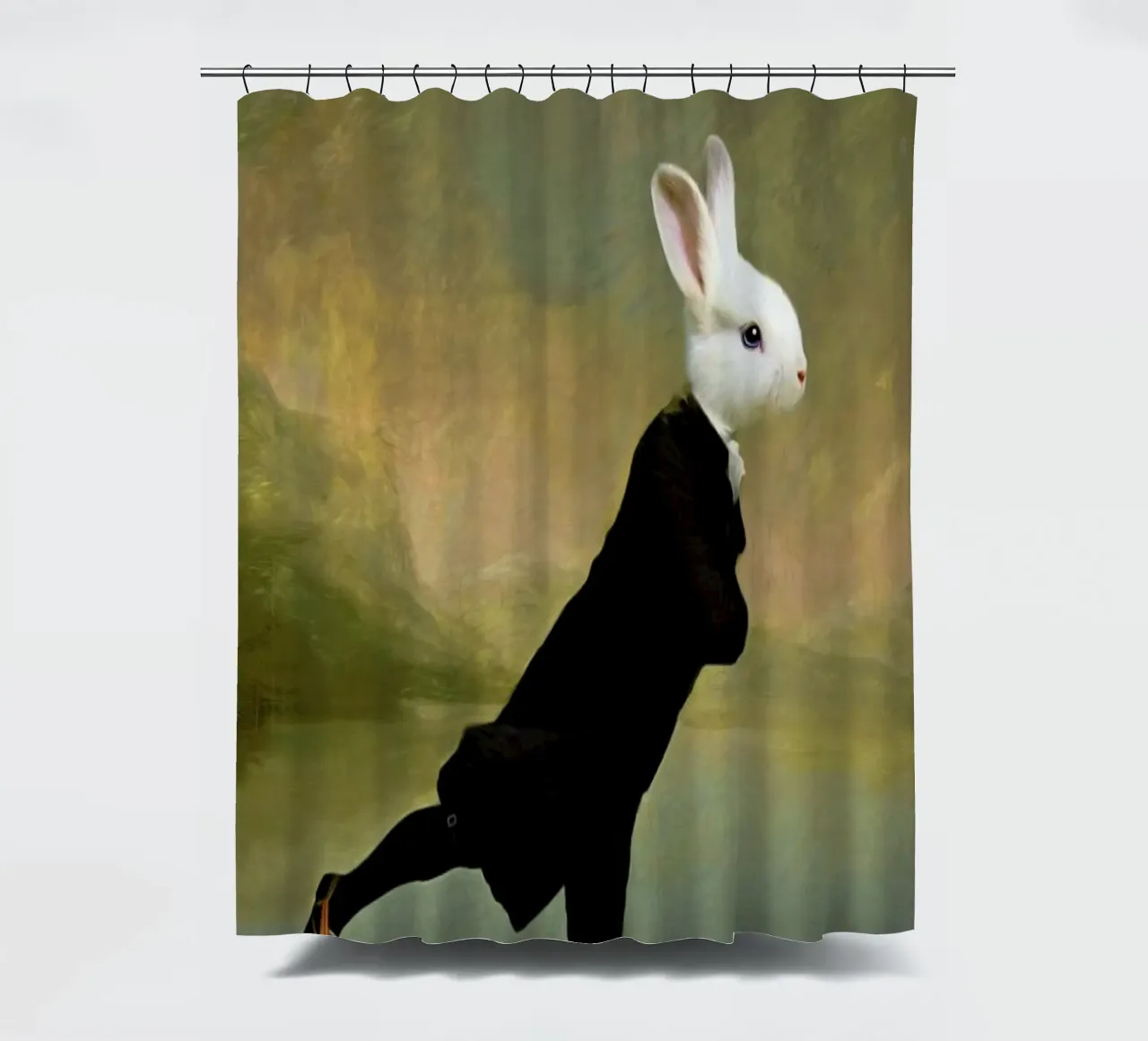 Rudi shower curtain by Tein Lucasson