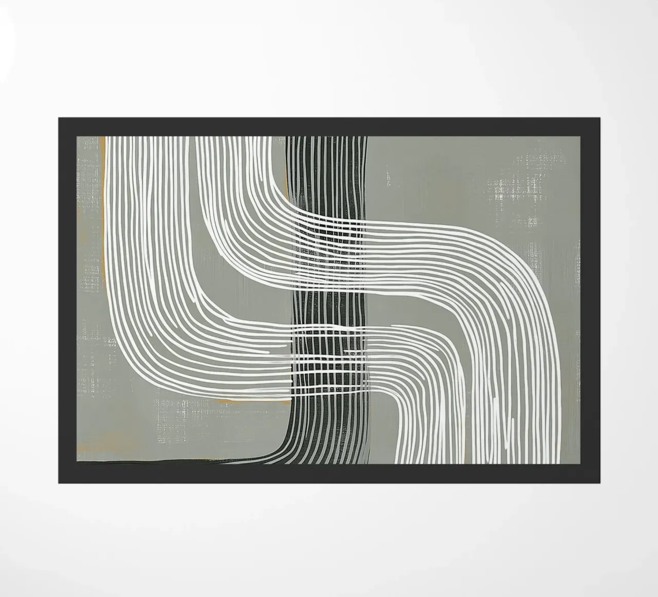 Modern abstract doormat by Imagine