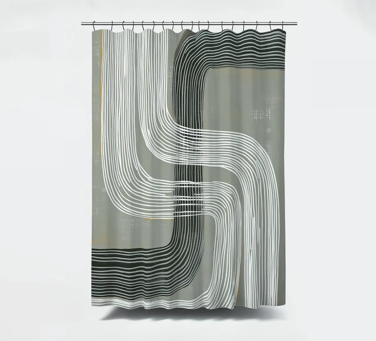 Modern abstract douchegordijn van Imagine