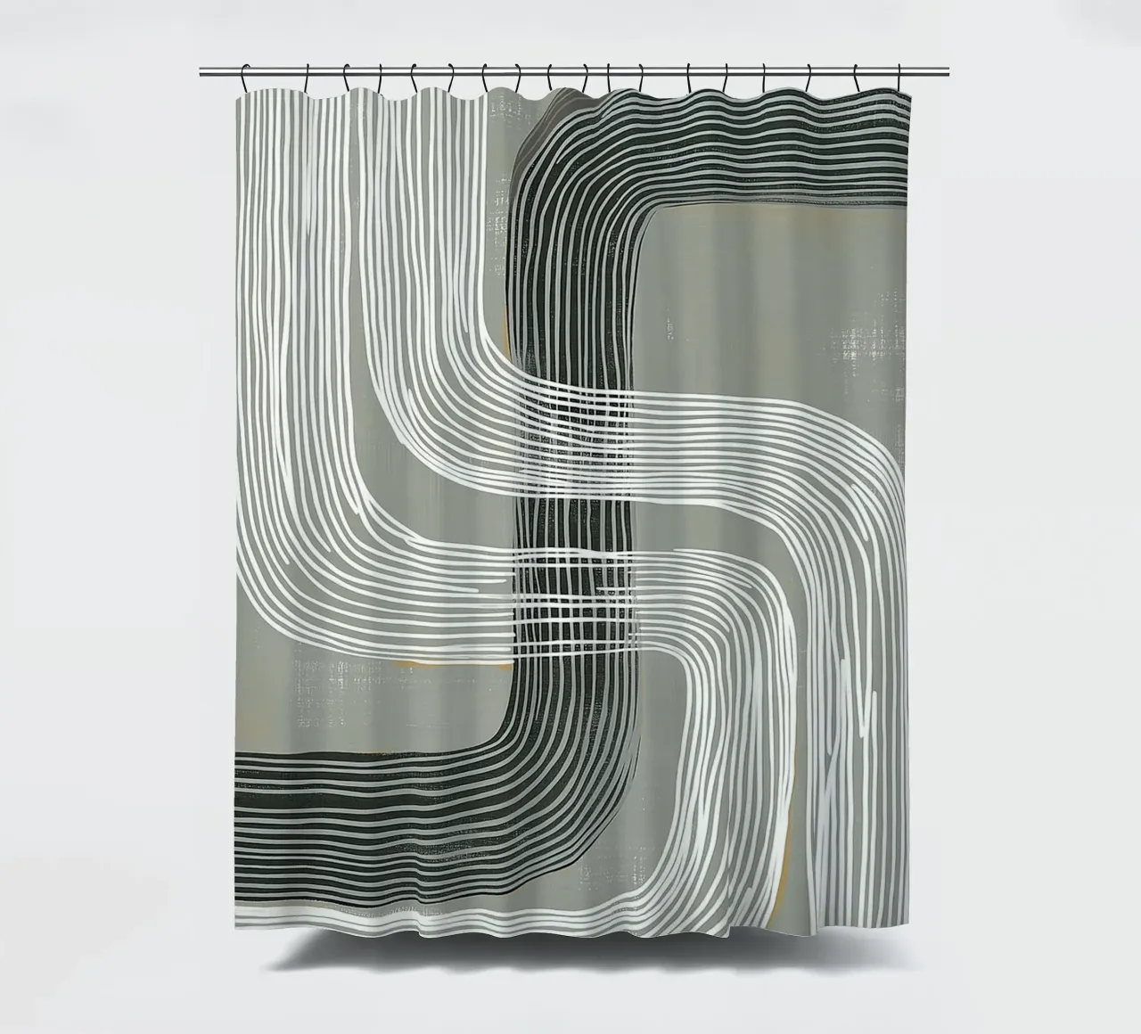 Modern abstract douchegordijn van Imagine