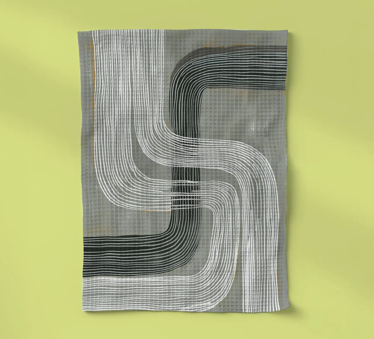 Modern abstract tea towel by Imagine